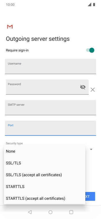 Press None to turn off the function. Press None to turn off the function.