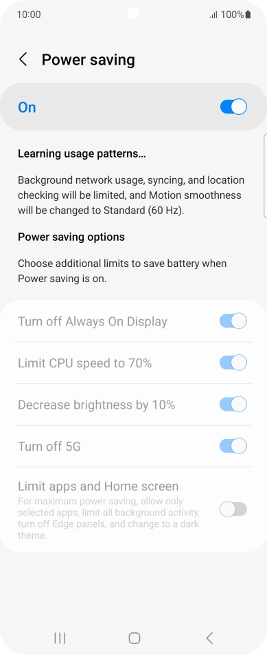 Press the Home key to return to the home screen. Press the Home key to return to the home screen.