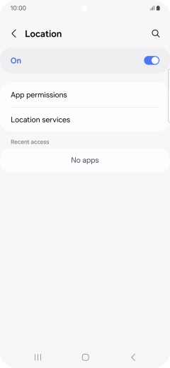 Press App permissions. Press App permissions.