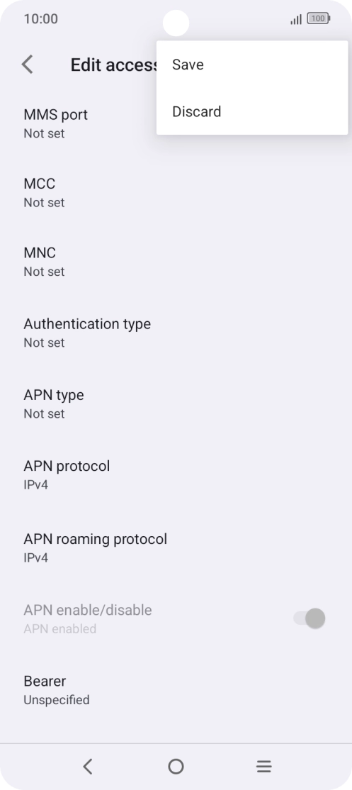 Press Save. Press Save.