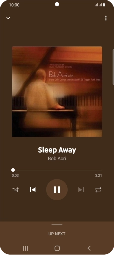 Press arrow right to go to the next audio file. Press arrow right to go to the next audio file.