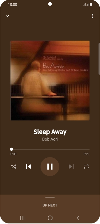 Press arrow right to go to the next audio file. Press arrow right to go to the next audio file.