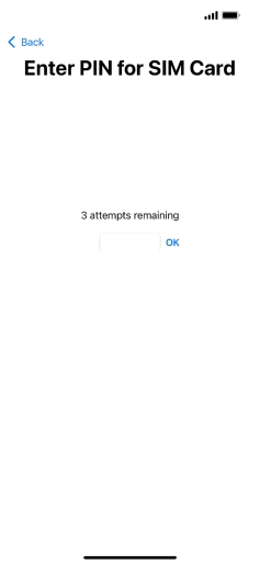 If your SIM is locked, key in your PIN and press OK. The default PIN is 1111. If your SIM is locked, key in your PIN and press OK. The default PIN is 1111.
