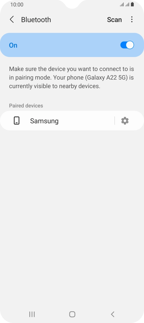 Press the Home key to return to the home screen. Press the Home key to return to the home screen.