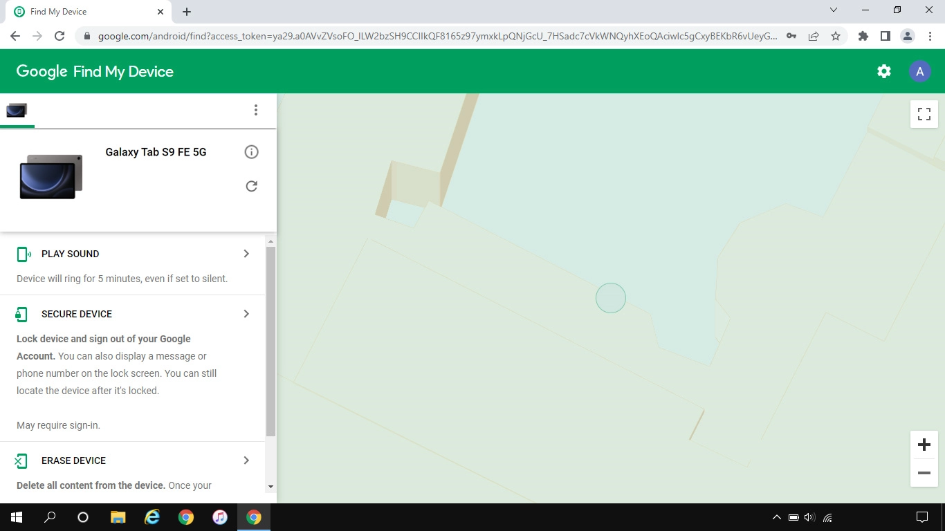 Click the required device. Click the required device.
