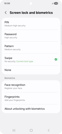 Press Fingerprints. Press Fingerprints.