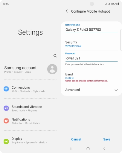 Press Save. Press Save.