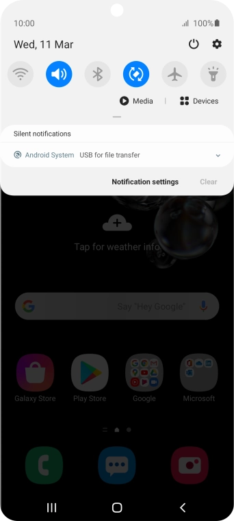 Press Android System. Press Android System.