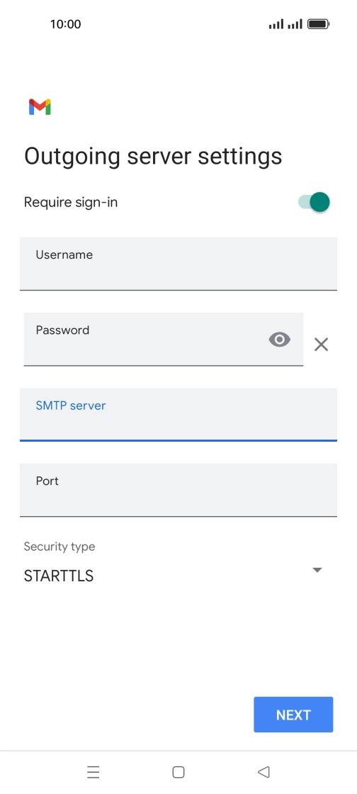 Press the field below Press the field below