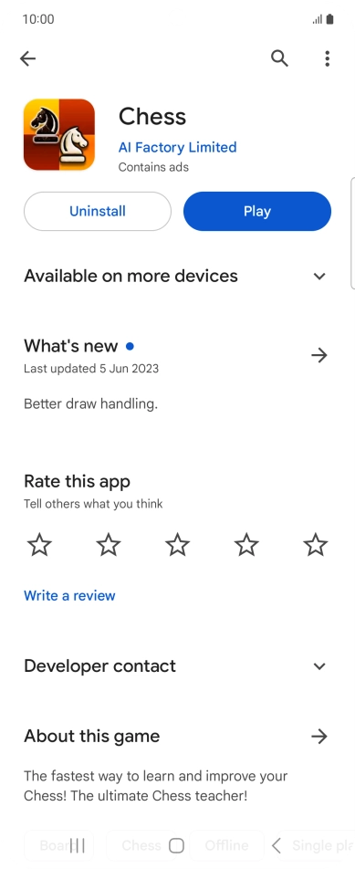 Press Uninstall. Press Uninstall.
