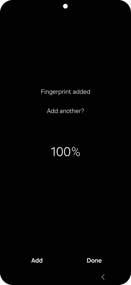 Press Done. Press Done.