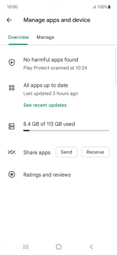 Press Manage. Press Manage.