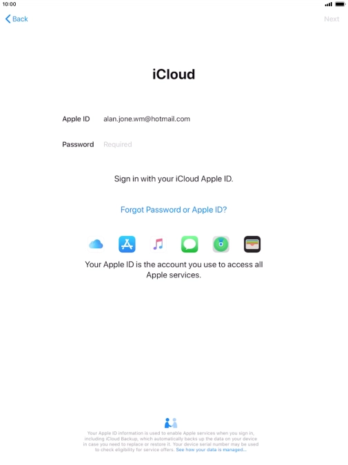 Press the field next to Press the field next to