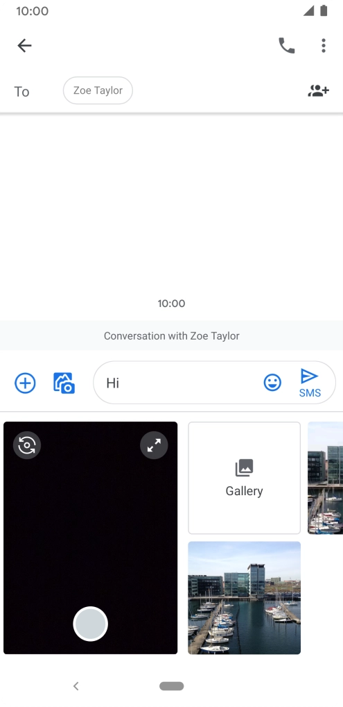 Press Gallery and go to the required folder. Press Gallery and go to the required folder.