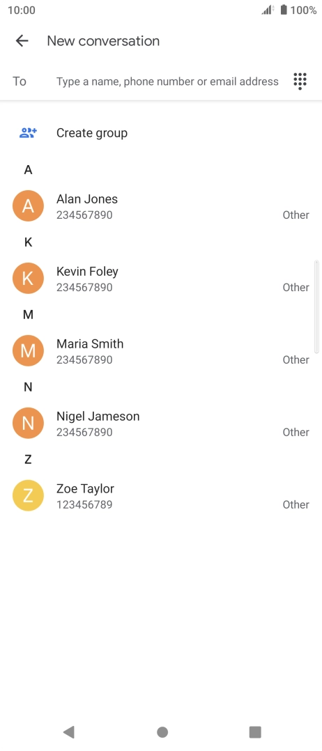 Press the field next to Press the field next to