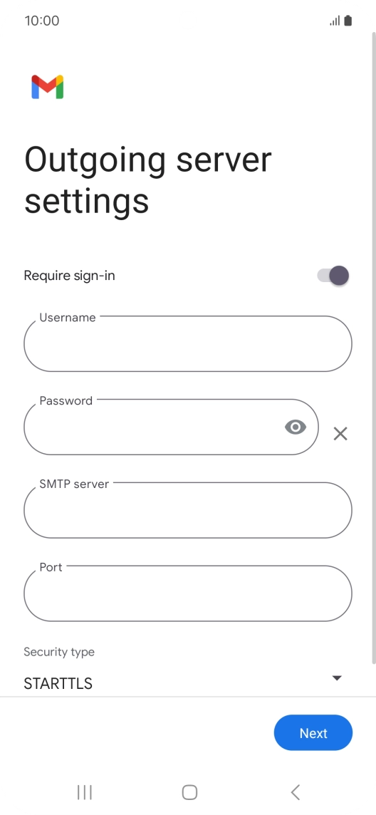 Press the indicator next to Press the indicator next to