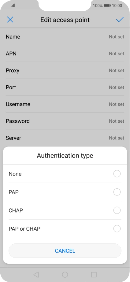 Press PAP. Press PAP.