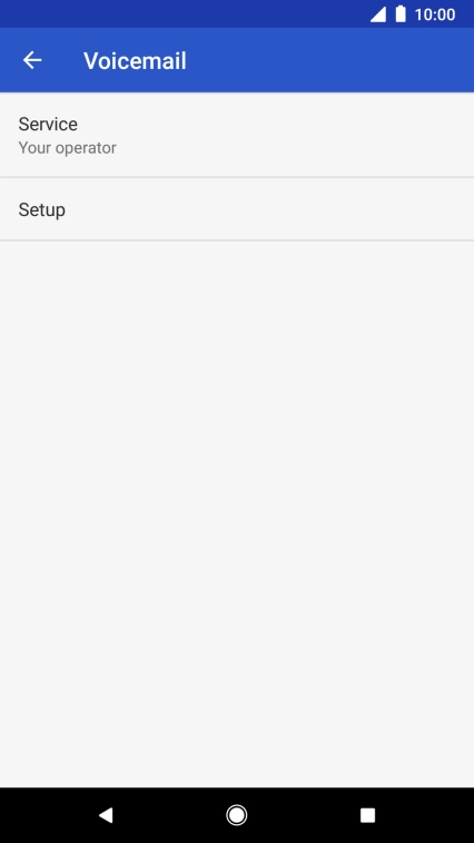 Press Setup. Press Setup.