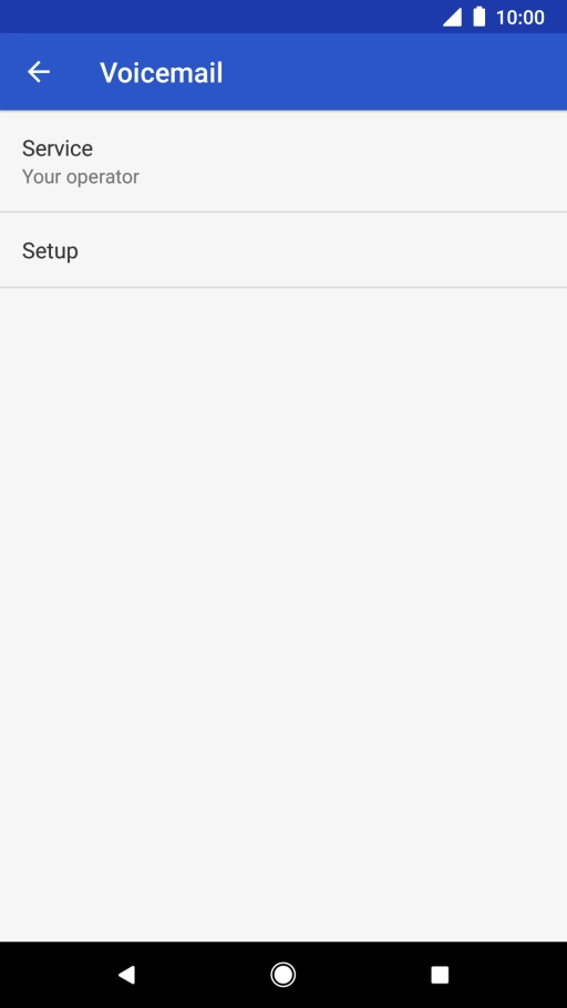 Press Setup. Press Setup.