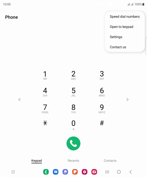 Press Settings. Press Settings.