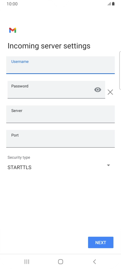 Press the field below Press the field below