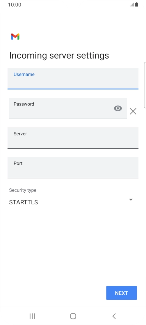 Press the field below Press the field below