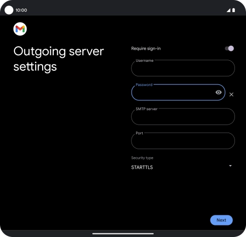 Press the field below Press the field below