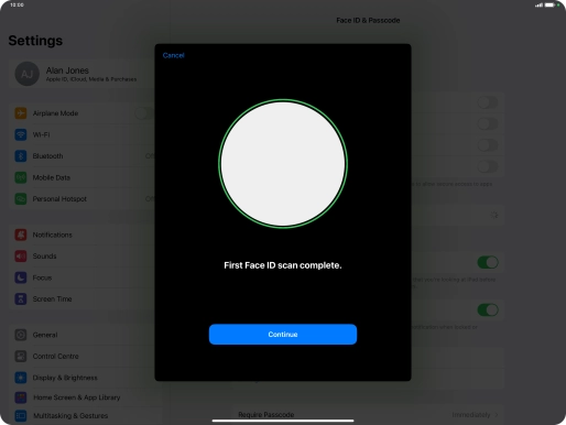 Press Continue. Press Continue.