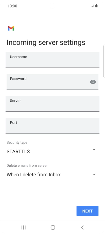 Press the field below Press the field below