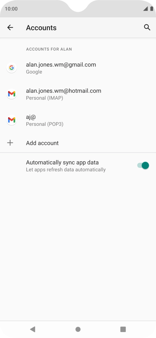 Press the indicator next to Press the indicator next to