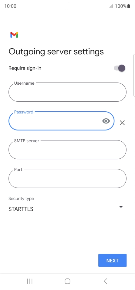 Press the field below Press the field below