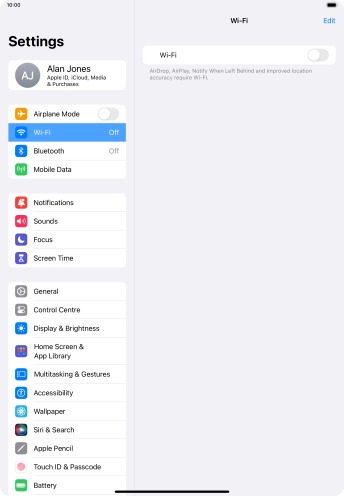 Press the indicator next to Press the indicator next to