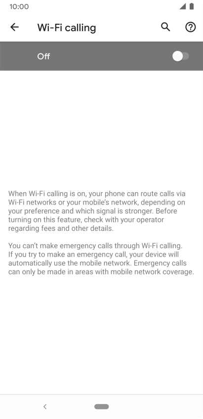 Press the indicator to turn the function on or off. Press the indicator to turn the function on or off.