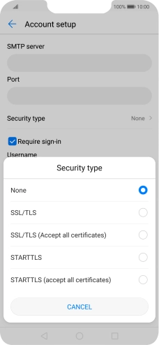 Press None to turn off the function. Press None to turn off the function.