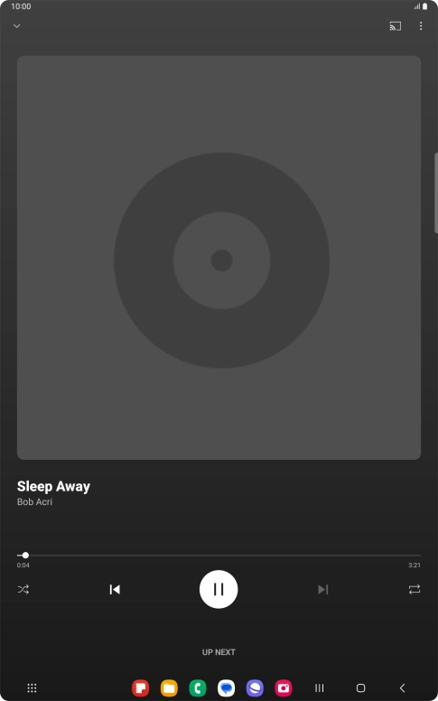 Press arrow right to go to the next audio file. Press arrow right to go to the next audio file.