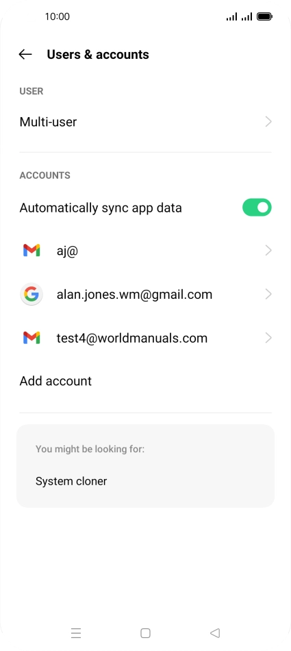 Press the Home key to return to the home screen. Press the Home key to return to the home screen.