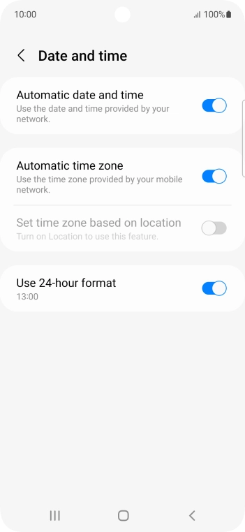 Press the Home key to return to the home screen. Press the Home key to return to the home screen.