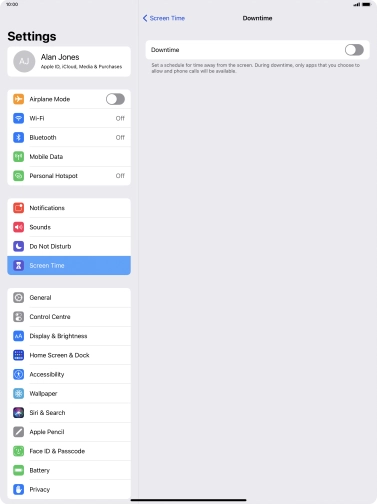 Press the indicator next to Press the indicator next to