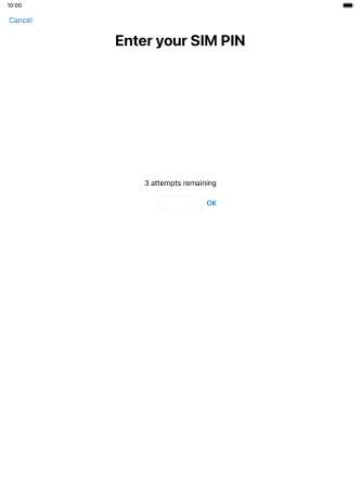 If your SIM is locked, key in your PIN and press OK. The default PIN is 1111. If your SIM is locked, key in your PIN and press OK. The default PIN is 1111.