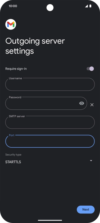 Press the drop down list below Press the drop down list below