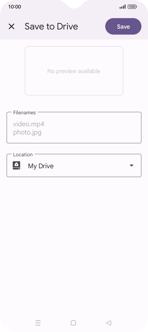 Press the field below Press the field below