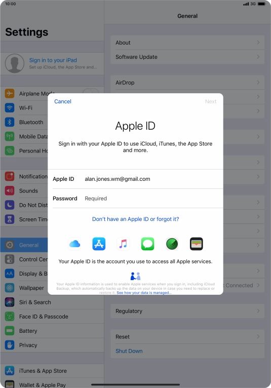 Press the field next to Press the field next to
