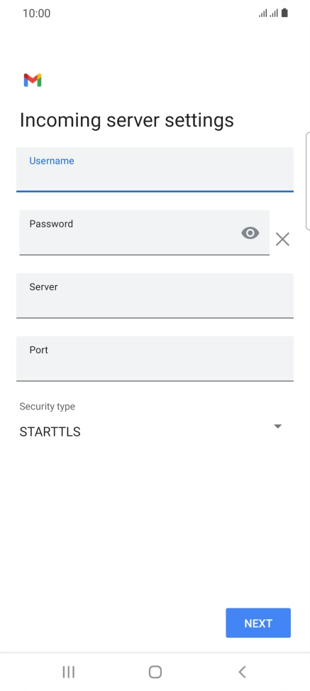Press the field below Press the field below