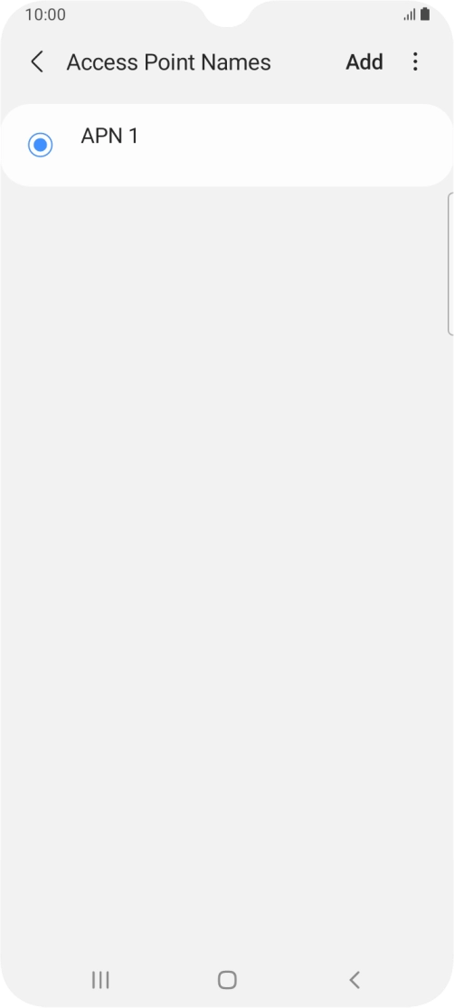 Press Add. Press Add.