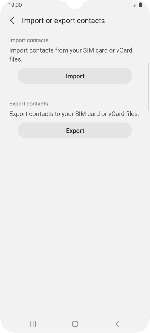 Press Import. Press Import.