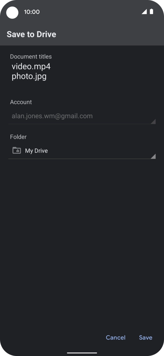 Press the field below Press the field below