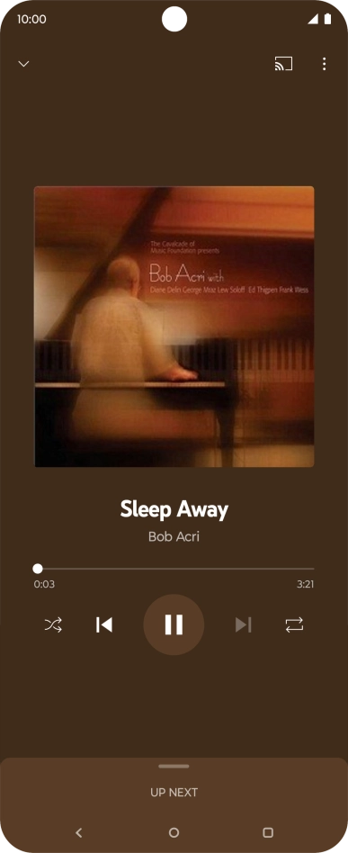 Press arrow right to go to the next audio file. Press arrow right to go to the next audio file.