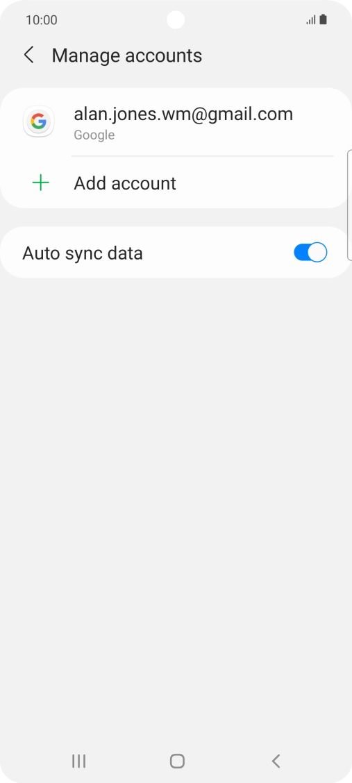 Press the Home key to return to the home screen. Press the Home key to return to the home screen.