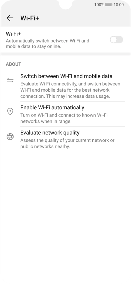 Press the indicator next to Press the indicator next to