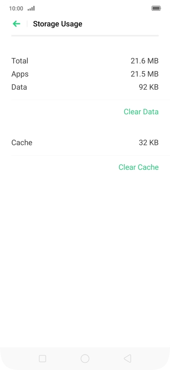 Press Clear Cache. Press Clear Cache.